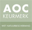 AOC KEURMERK WET NATUURBESCHERMING